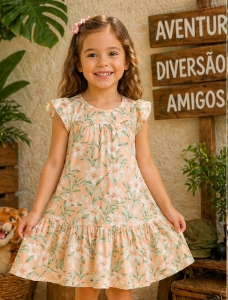 Vestido Floral Rodado